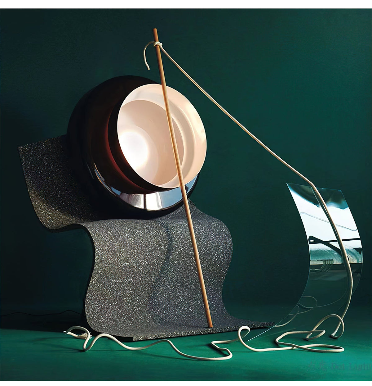 Brass Pendant Light Fitting — Pendant Light | Maison Monashee — view 52