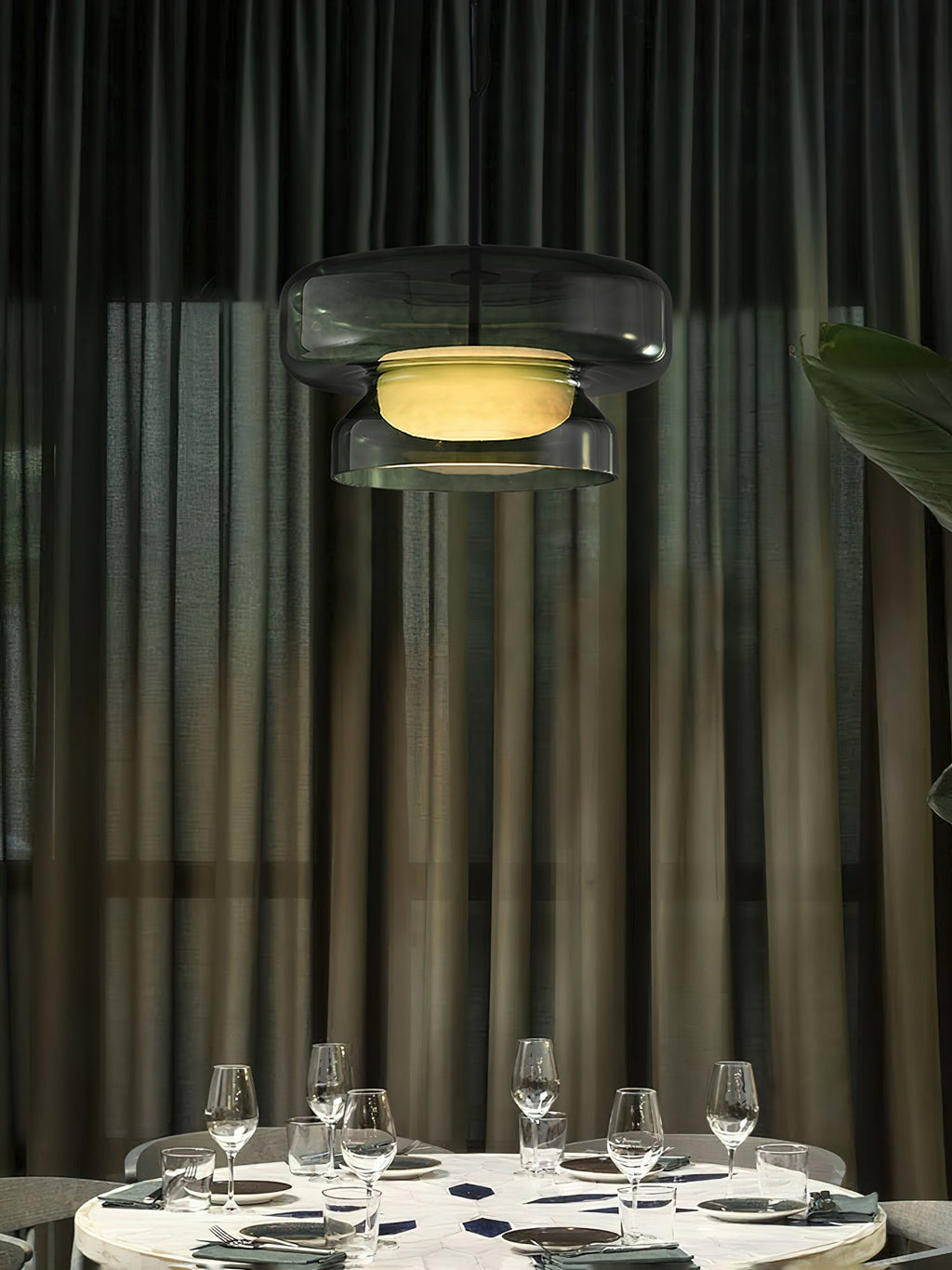 Brass Pendant Light Fitting — Pendant Light | Maison Monashee — view 37