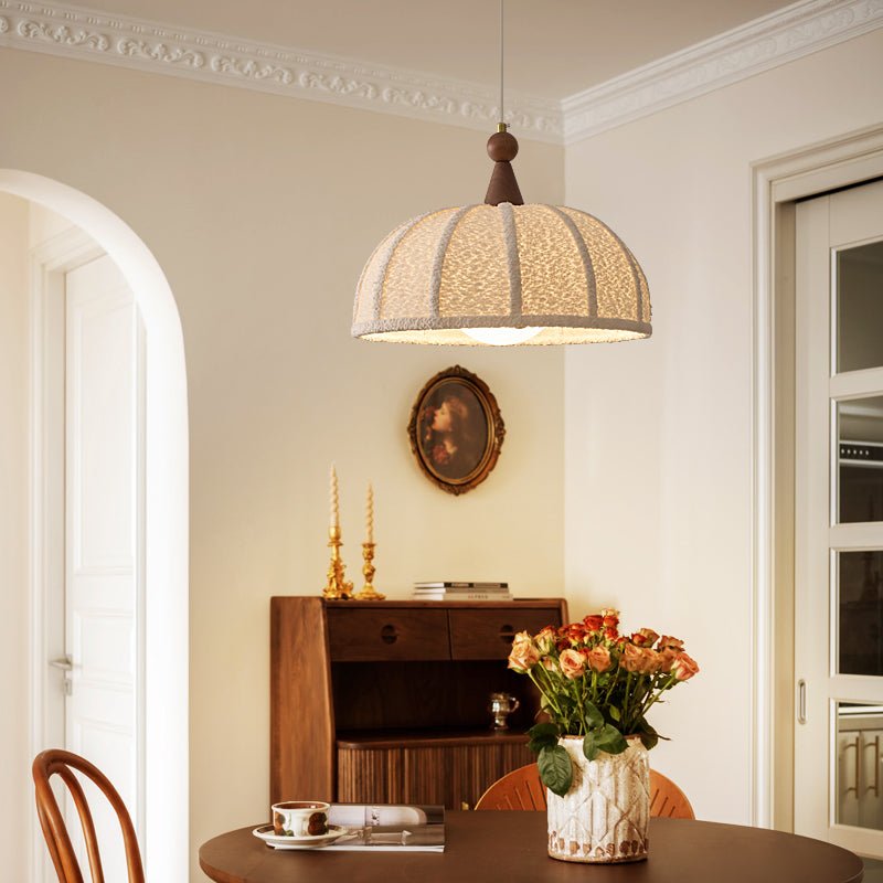 Grey Wood Pendant Light — Pendant Light | Maison Monashee — view 2