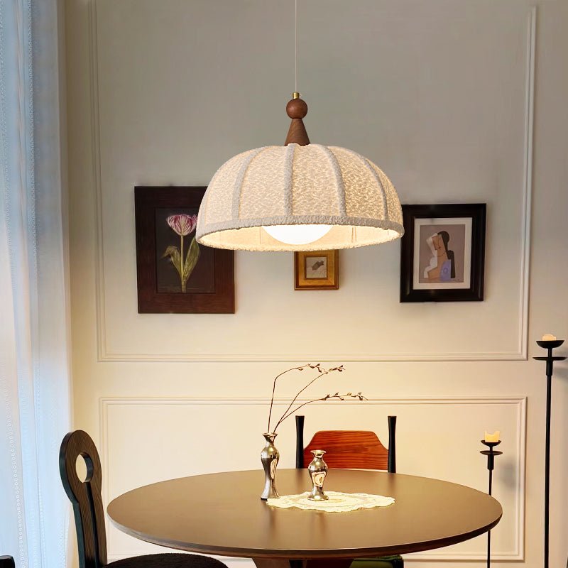 Grey Wood Pendant Light — Pendant Light | Maison Monashee — view 10