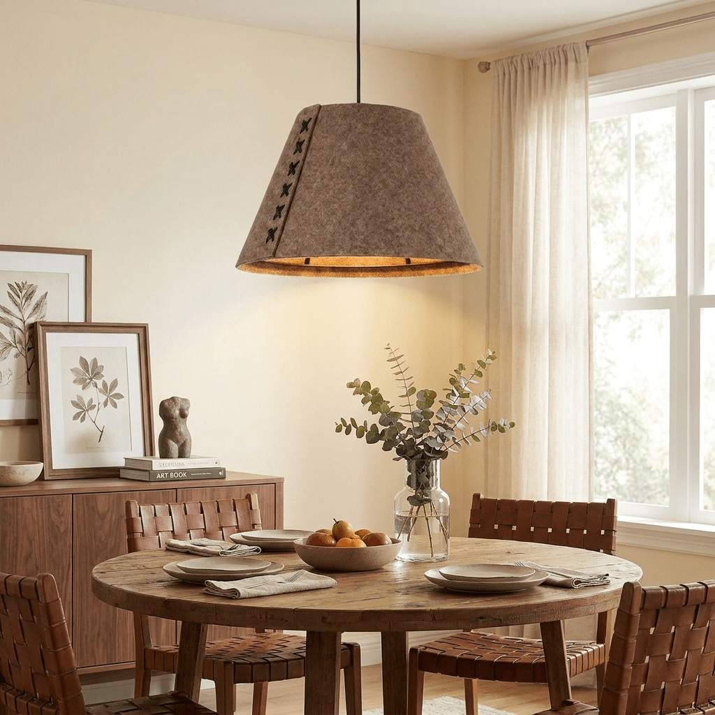Gray Hanging Light — Pendant Light | Maison Monashee — view 4