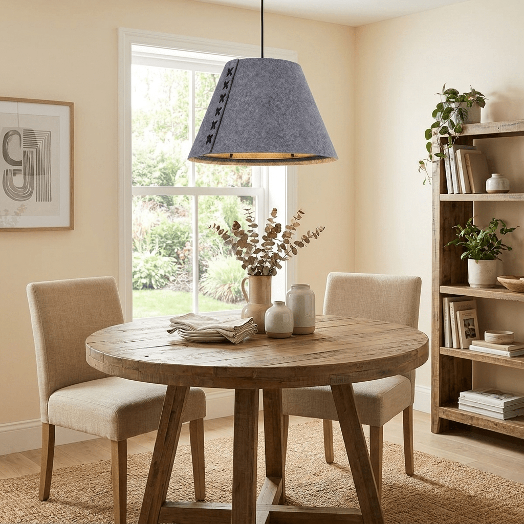 Gray Hanging Light — Pendant Light | Maison Monashee — view 11