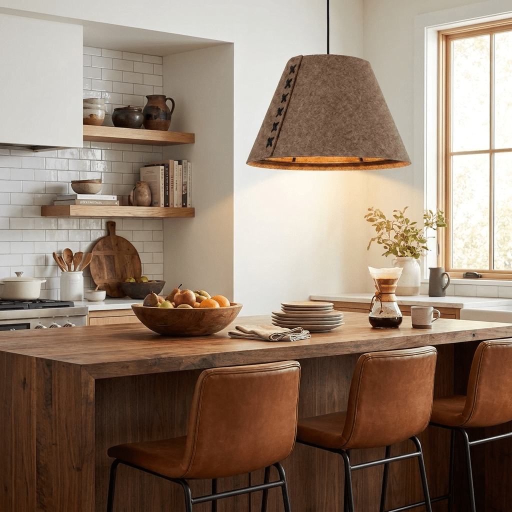 Gray Hanging Light — Pendant Light | Maison Monashee — view 2