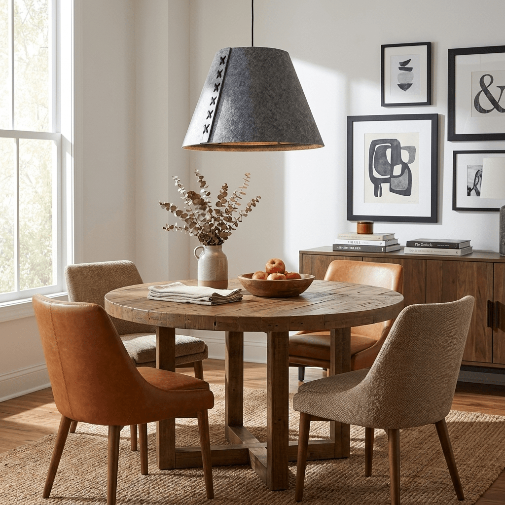 Gray Hanging Light — Pendant Light | Maison Monashee — view 3