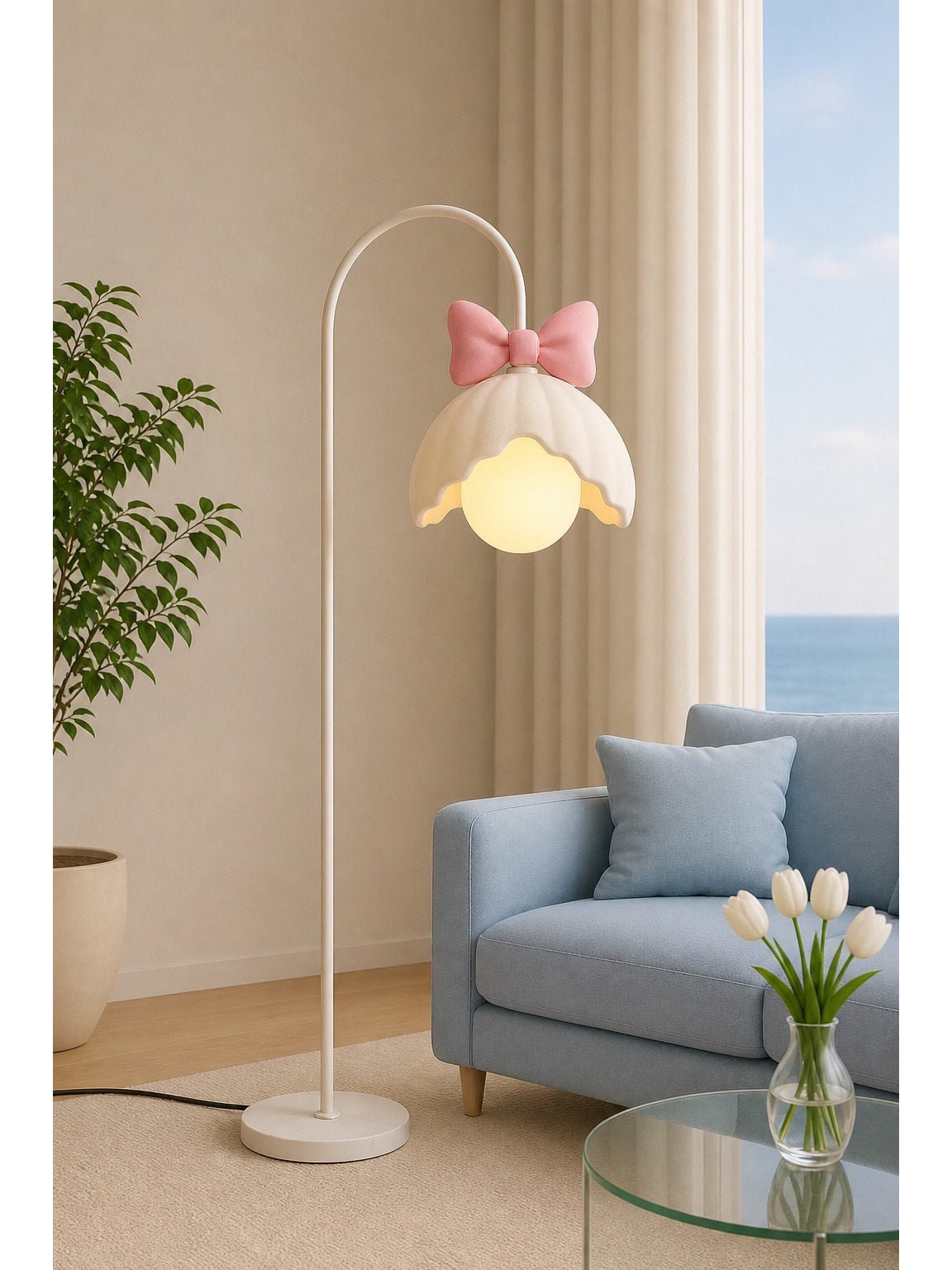 Pink Floor Lamp for Nursery — Floor Lamp | Maison Monashee — view 13