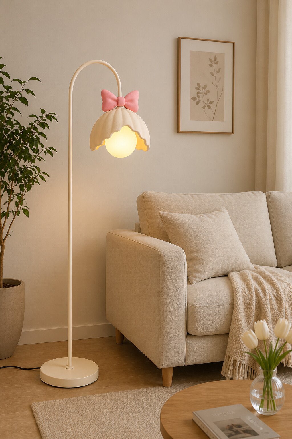 Pink Floor Lamp for Nursery — Floor Lamp | Maison Monashee — view 10