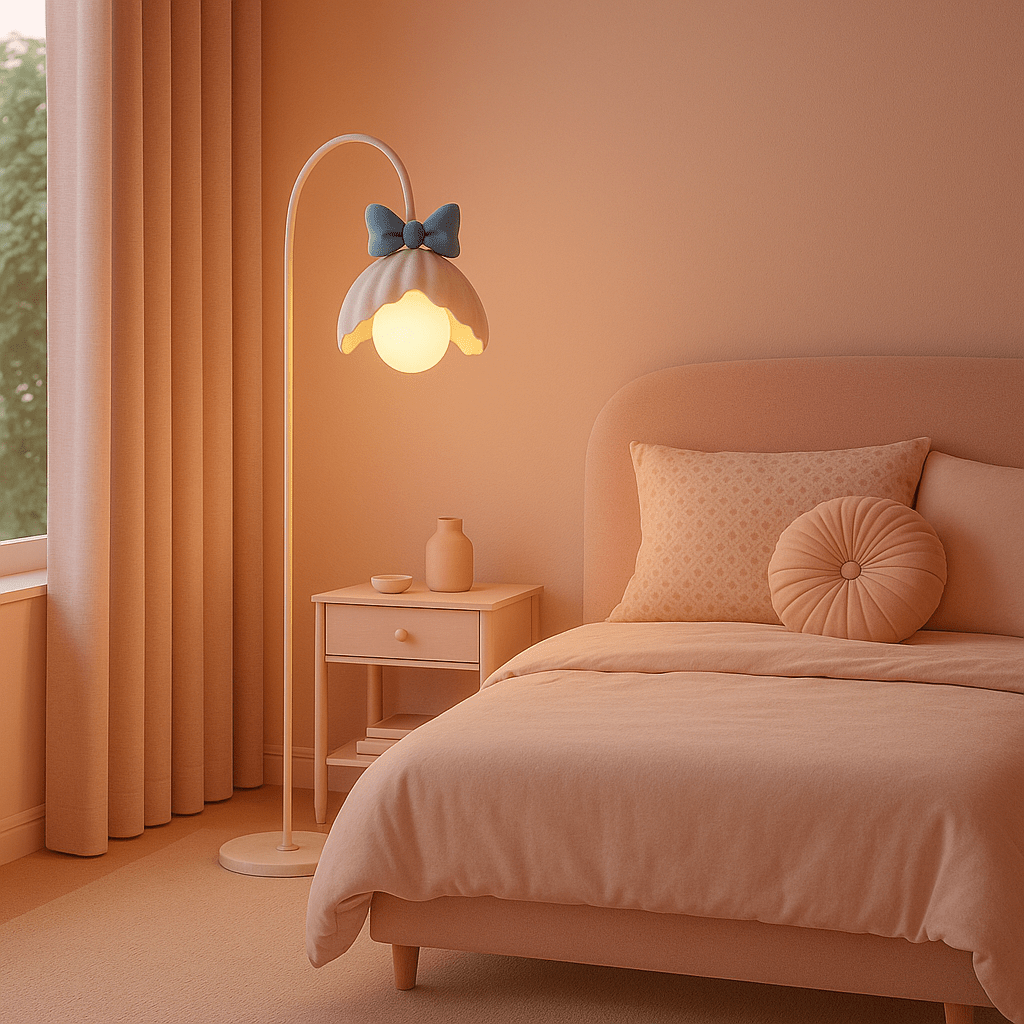 Pink Floor Lamp for Nursery — Floor Lamp | Maison Monashee — view 4