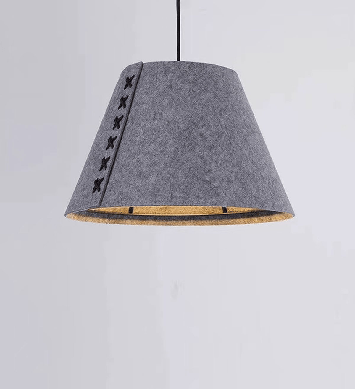 Gray Hanging Light — Pendant Light | Maison Monashee — view 8