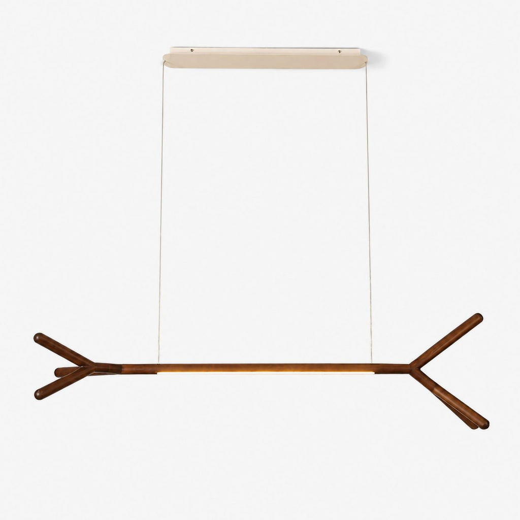 Kitchen Island Lighting Wood — Pendant Light | Maison Monashee — view 9