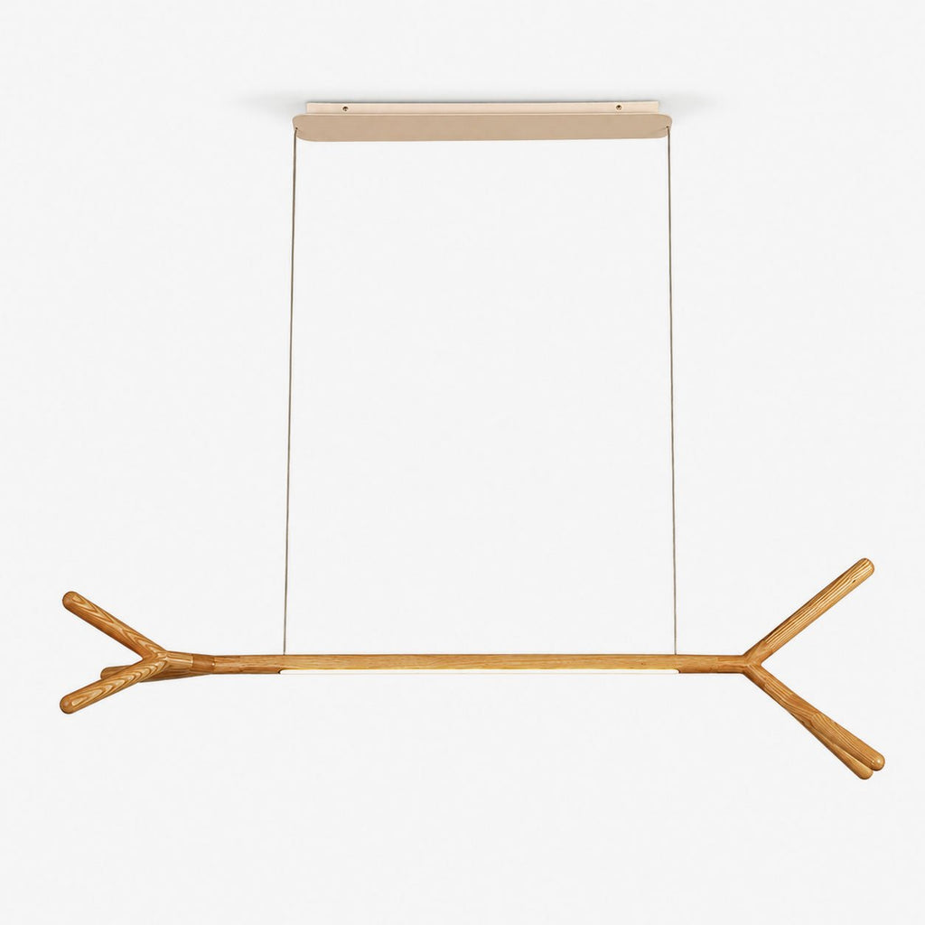 Kitchen Island Lighting Wood — Pendant Light | Maison Monashee — view 8