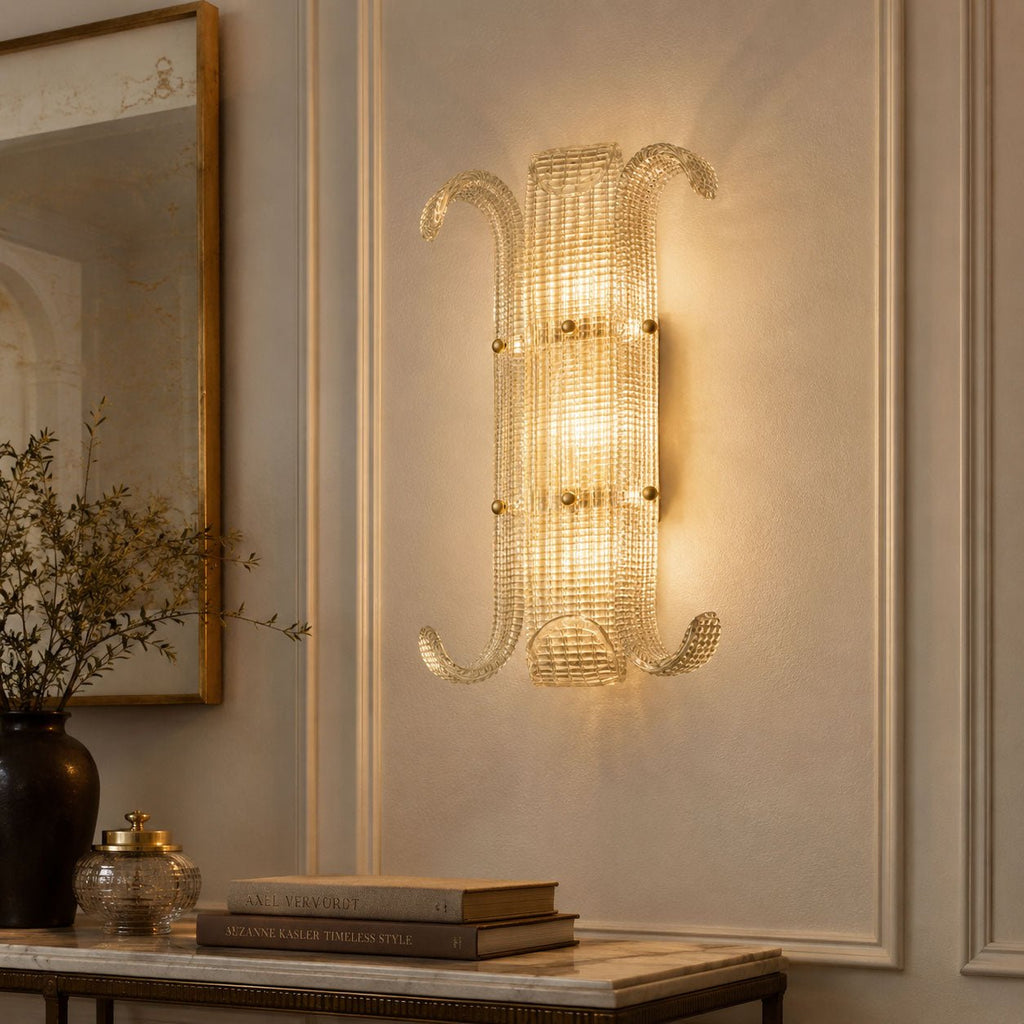 Cast Glass Wall Sconce — Wall Sconce | Maison Monashee — view 8
