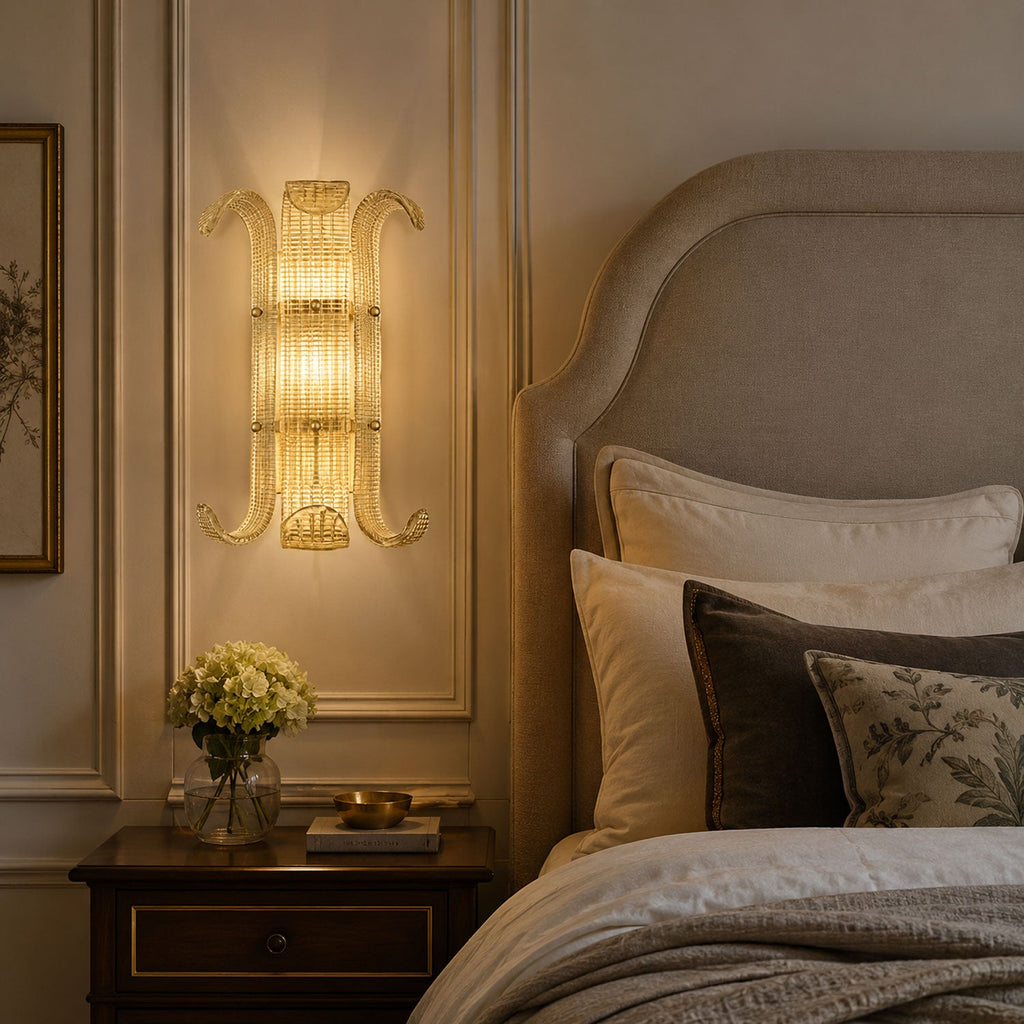 Cast Glass Wall Sconce — Wall Sconce | Maison Monashee — view 12