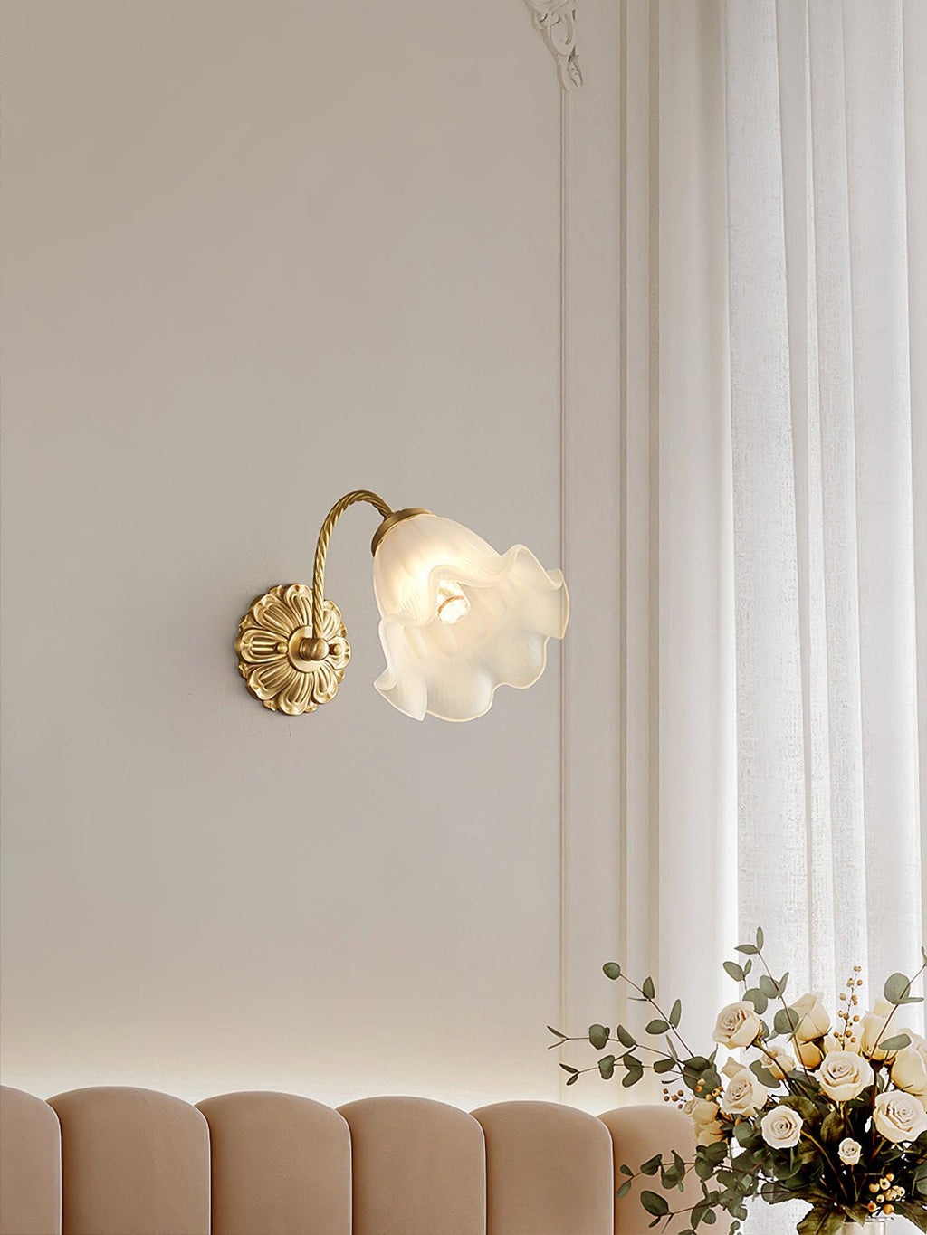 Floral Sconce — Wall Sconce | Maison Monashee — view 6