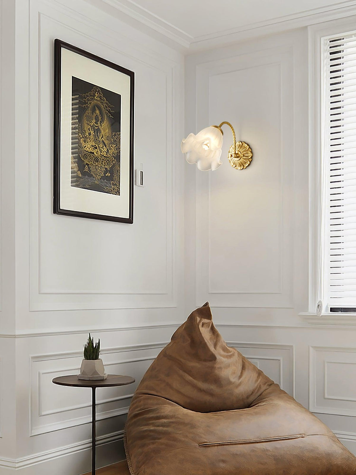 Floral Sconce — Wall Sconce | Maison Monashee — view 2