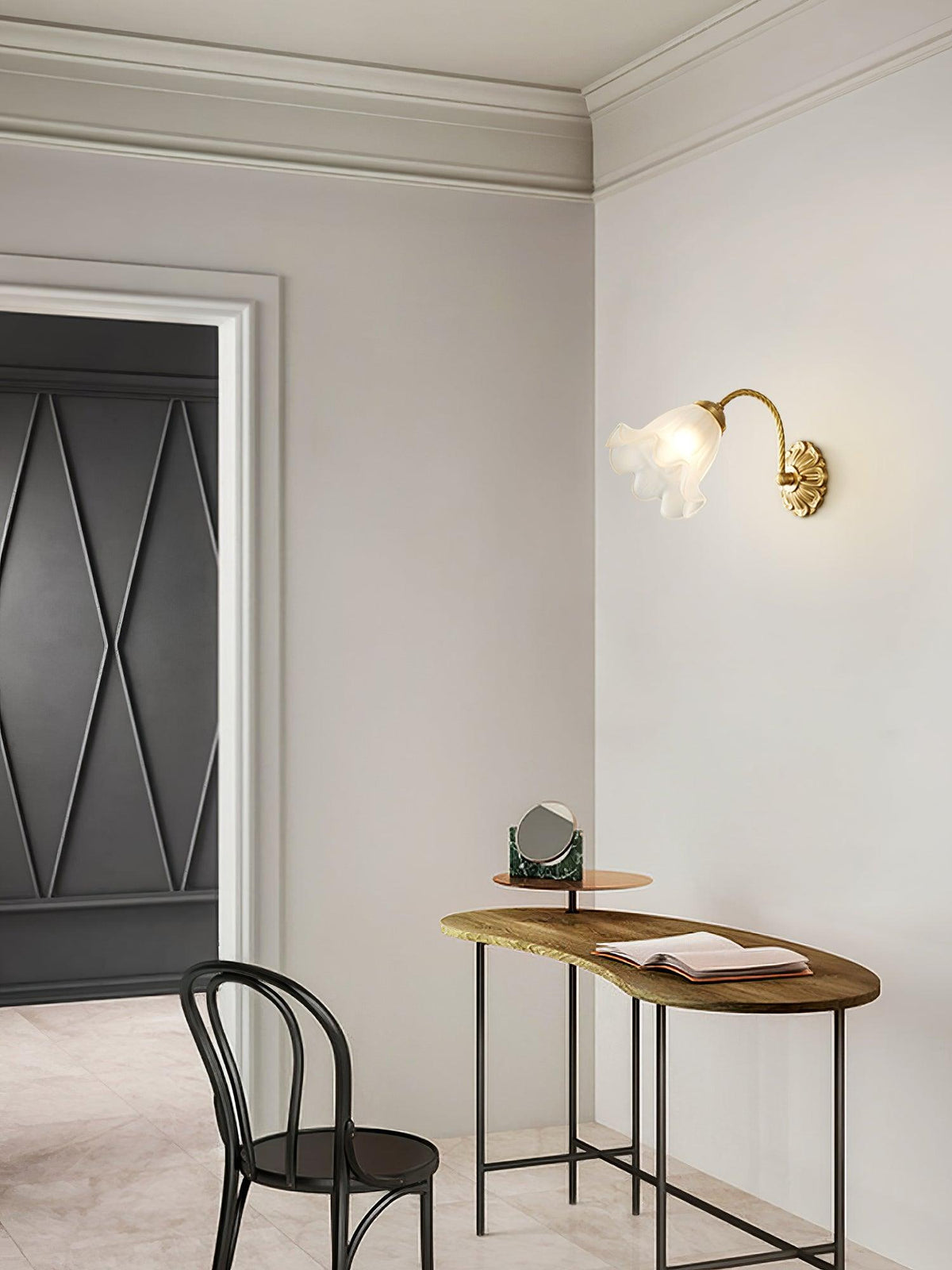 Floral Sconce — Wall Sconce | Maison Monashee — view 3