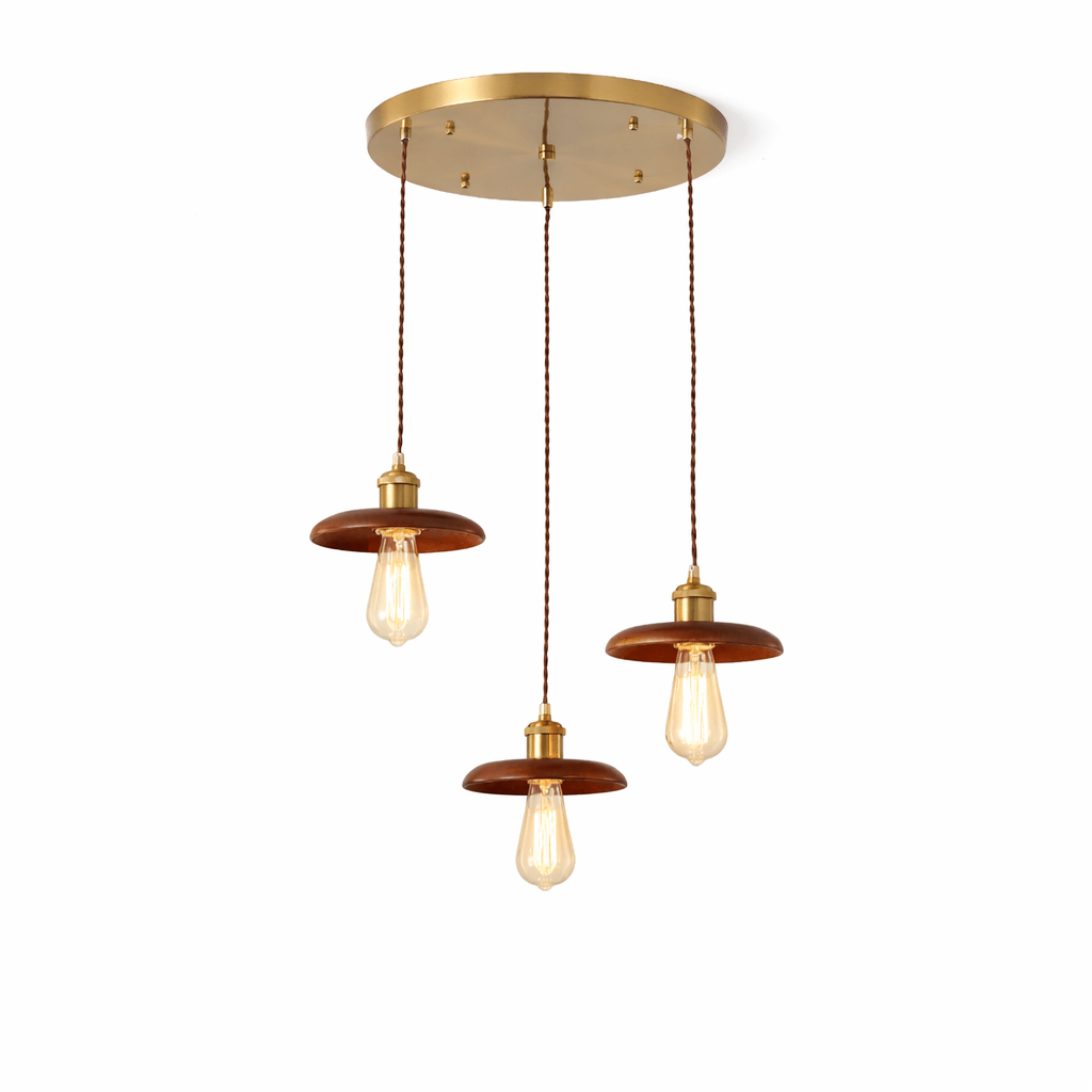 Industrial Wood Pendant Light — Pendant Light | Maison Monashee — view 10