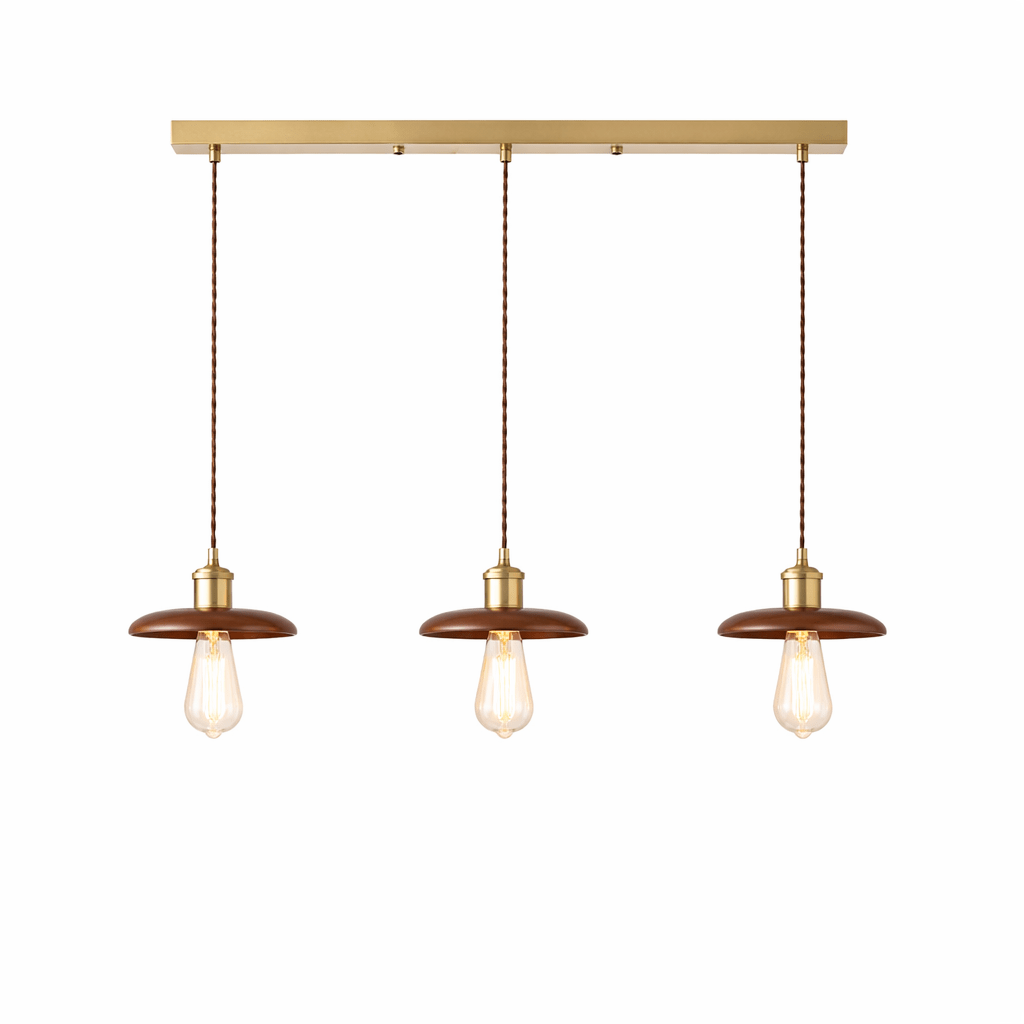 Industrial Wood Pendant Light — Pendant Light | Maison Monashee — view 9