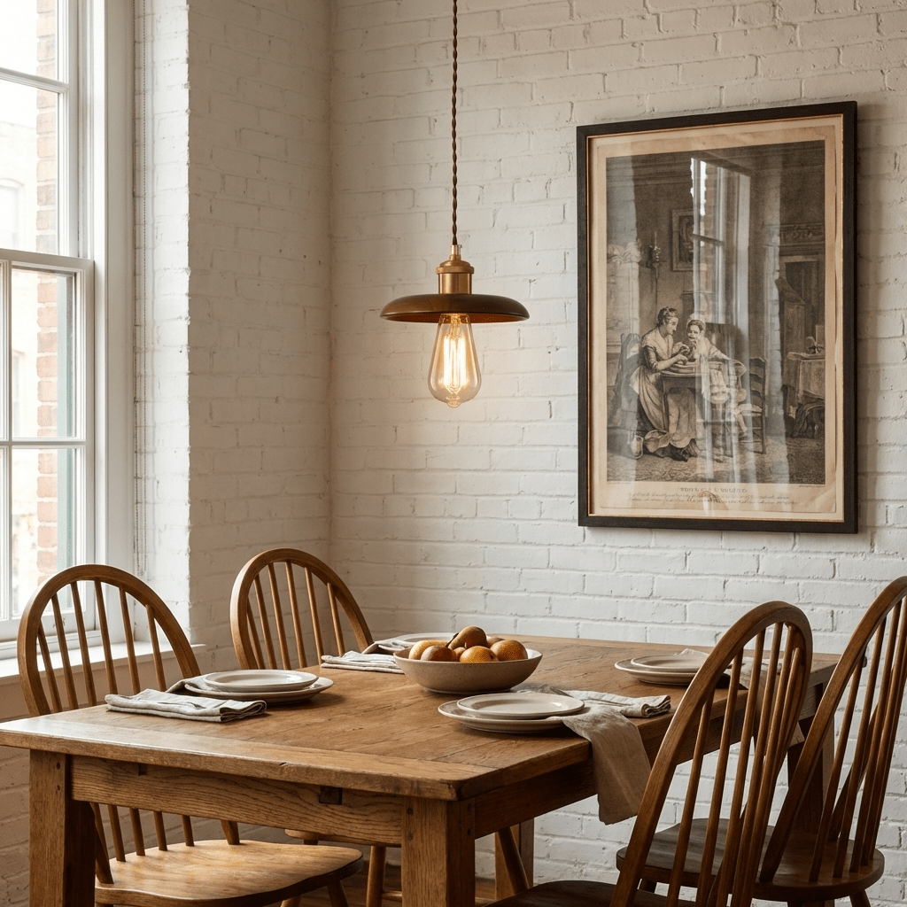 Industrial Wood Pendant Light — Pendant Light | Maison Monashee — view 3