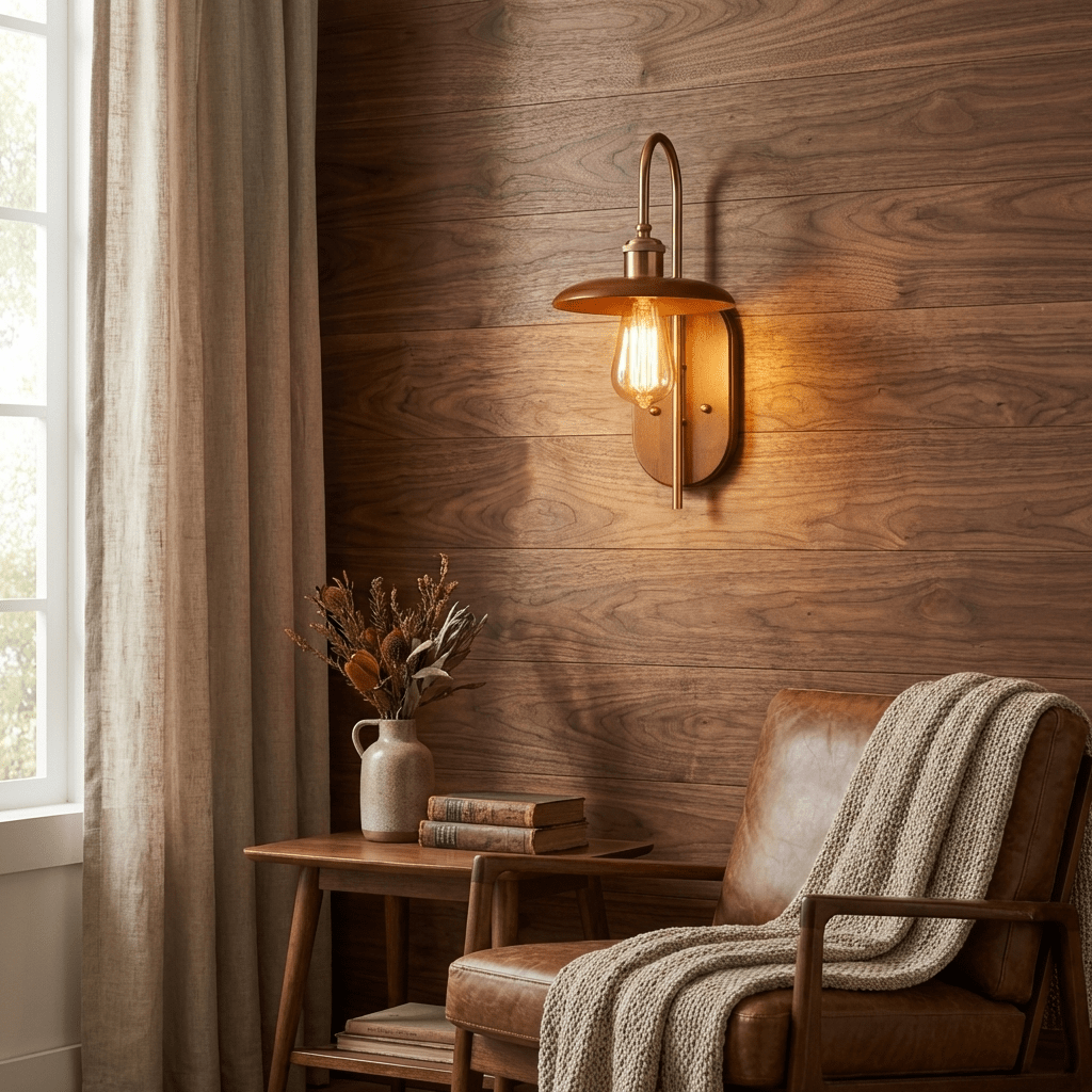 Curved Arm Wall Sconce — Wall Sconce | Maison Monashee — view 3