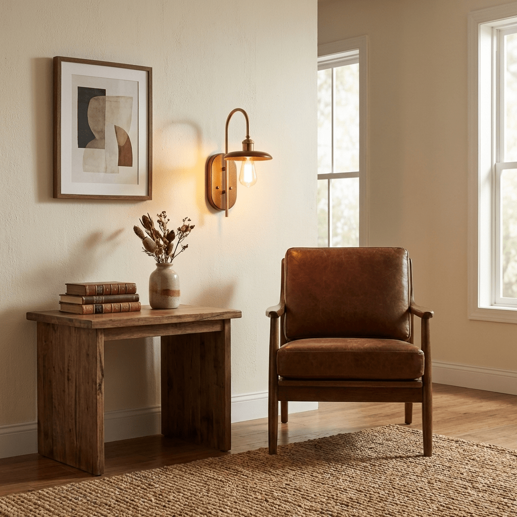 Curved Arm Wall Sconce — Wall Sconce | Maison Monashee — view 6
