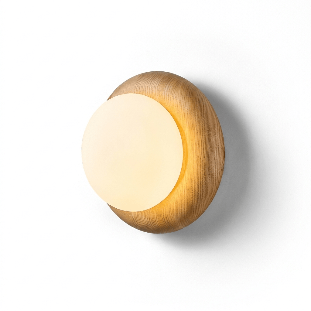 Frosted Globe Sconce — Wall Sconce | Maison Monashee — view 9