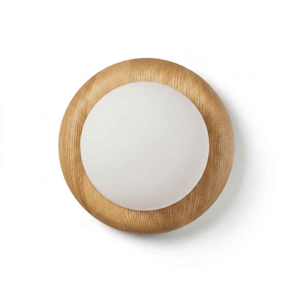 Frosted Globe Sconce — Wall Sconce | Maison Monashee — view 8