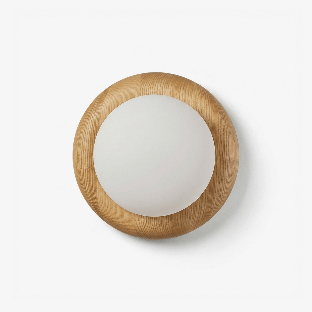 Frosted Globe Sconce — Wall Sconce | Maison Monashee