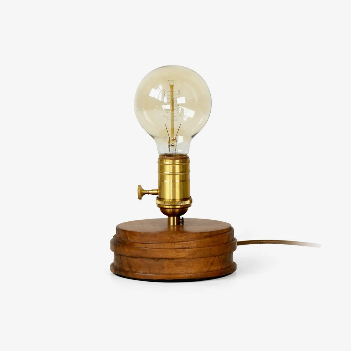 Vintage Globe Table Lamp — Table Lamp | Maison Monashee