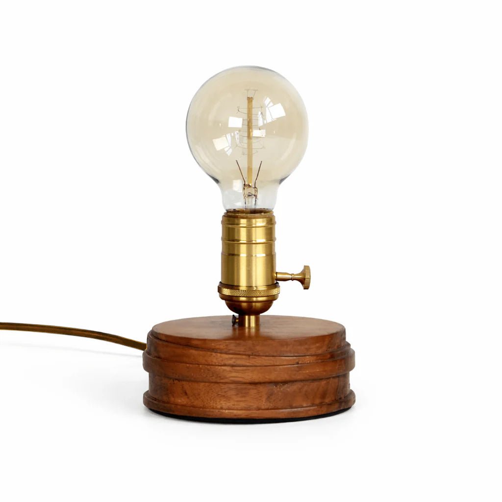 Vintage Globe Table Lamp — Table Lamp | Maison Monashee — view 4