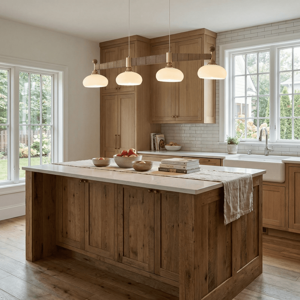 Linear Multi Pendant Light Fixture — Pendant Light | Maison Monashee — view 3