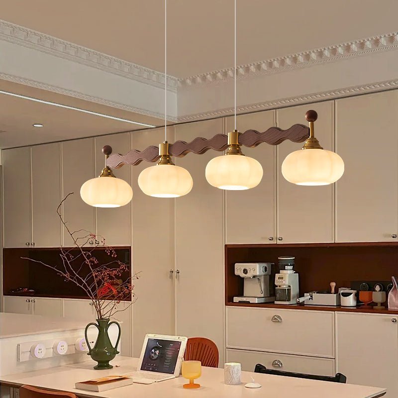 Linear Multi Pendant Light Fixture — Pendant Light | Maison Monashee — view 7