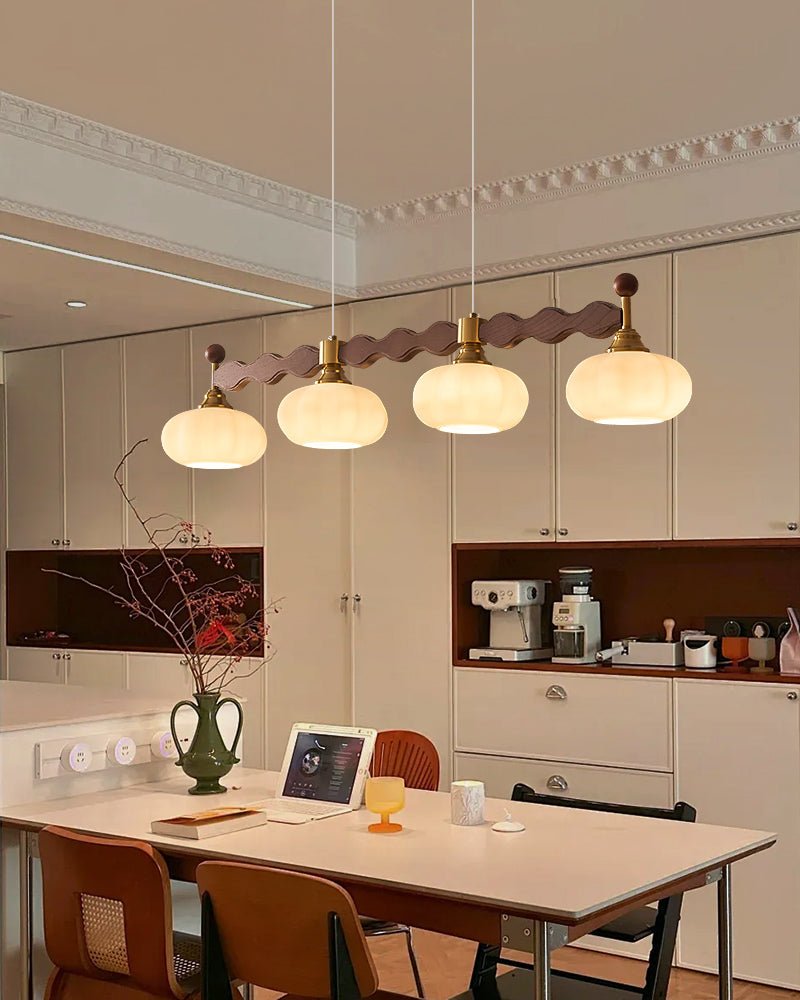 Linear Multi Pendant Light Fixture — Pendant Light | Maison Monashee — view 12