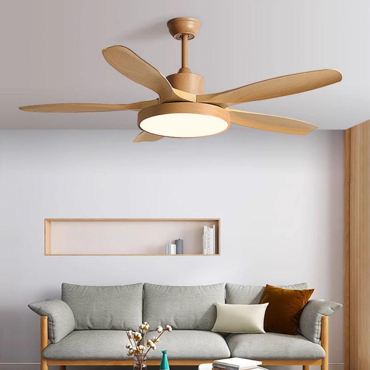 Ceiling Fan with Light — Ceiling Fan | Maison Monashee — view 2