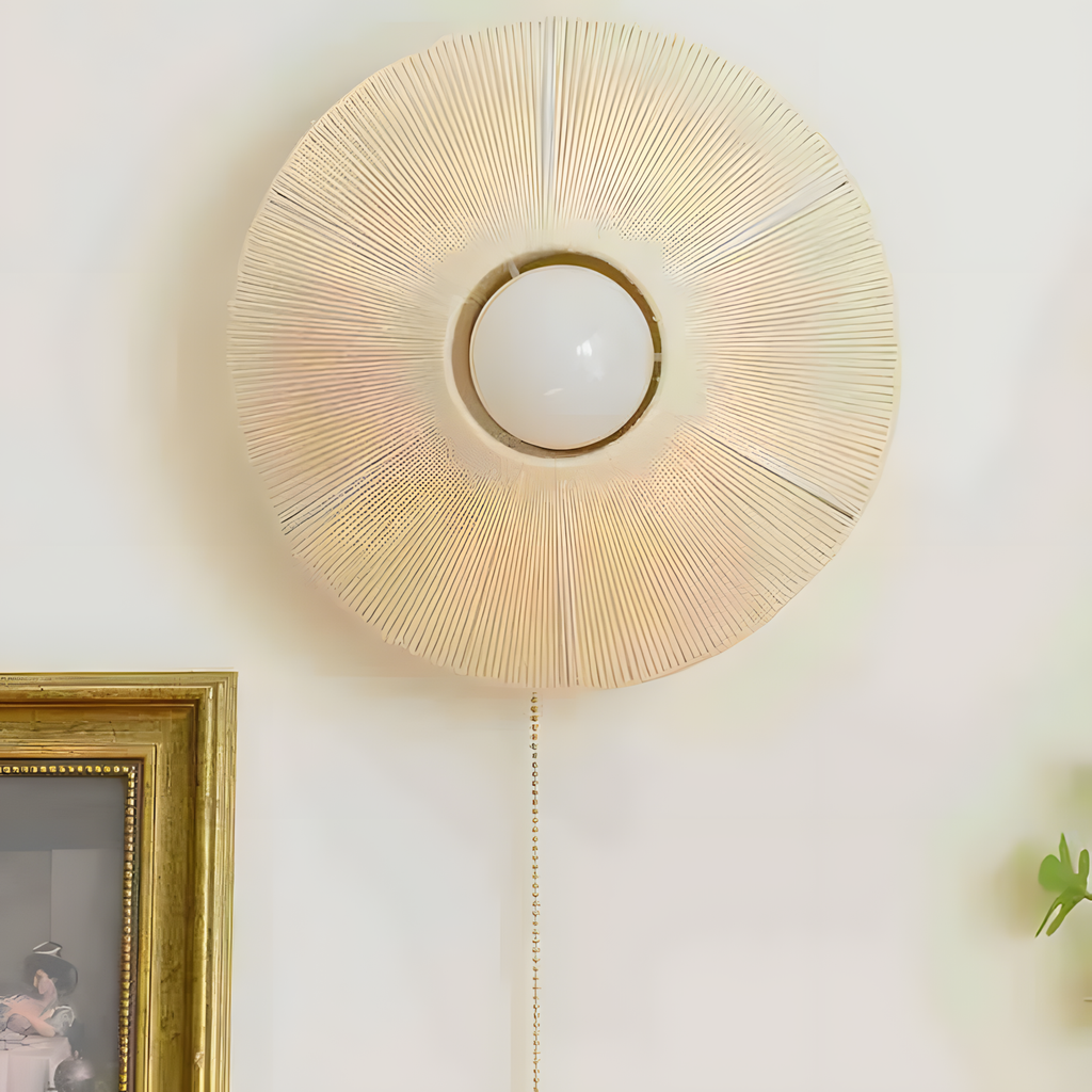 Round Wall Light Fixture — Wall Sconce | Maison Monashee — view 12
