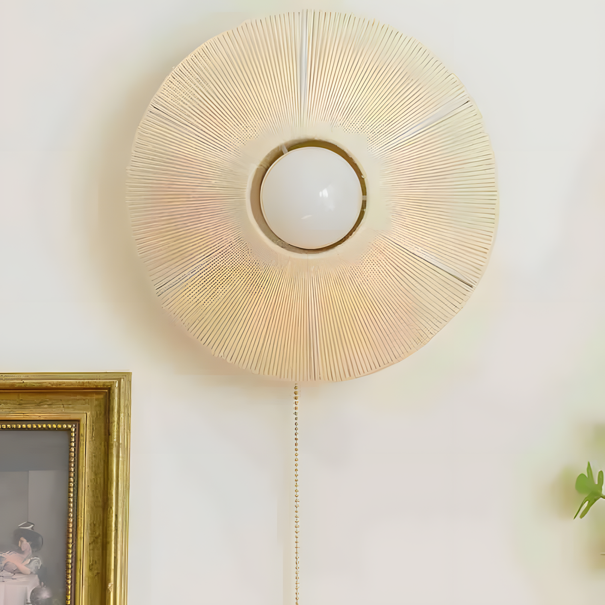 Round Wall Light Fixture — Wall Sconce | Maison Monashee — view 12