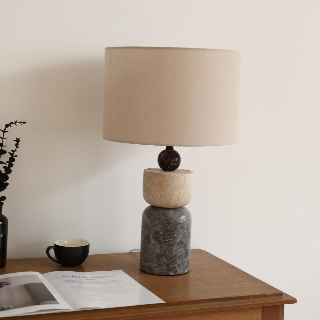 Grey Large Table Lamp — Table Lamp | Maison Monashee — view 9