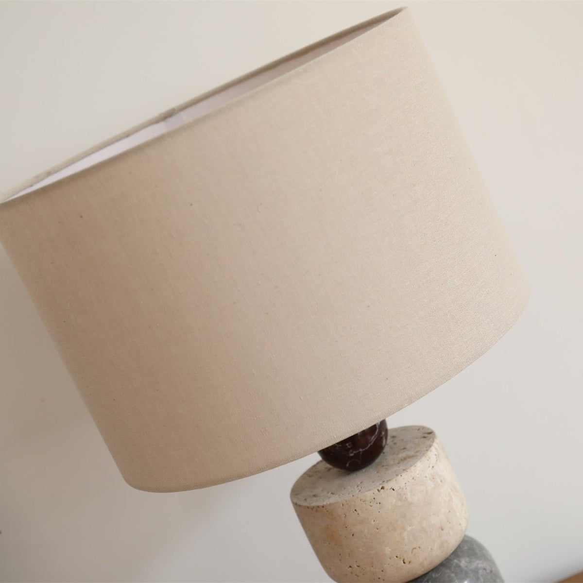 Grey Large Table Lamp — Table Lamp | Maison Monashee — view 5
