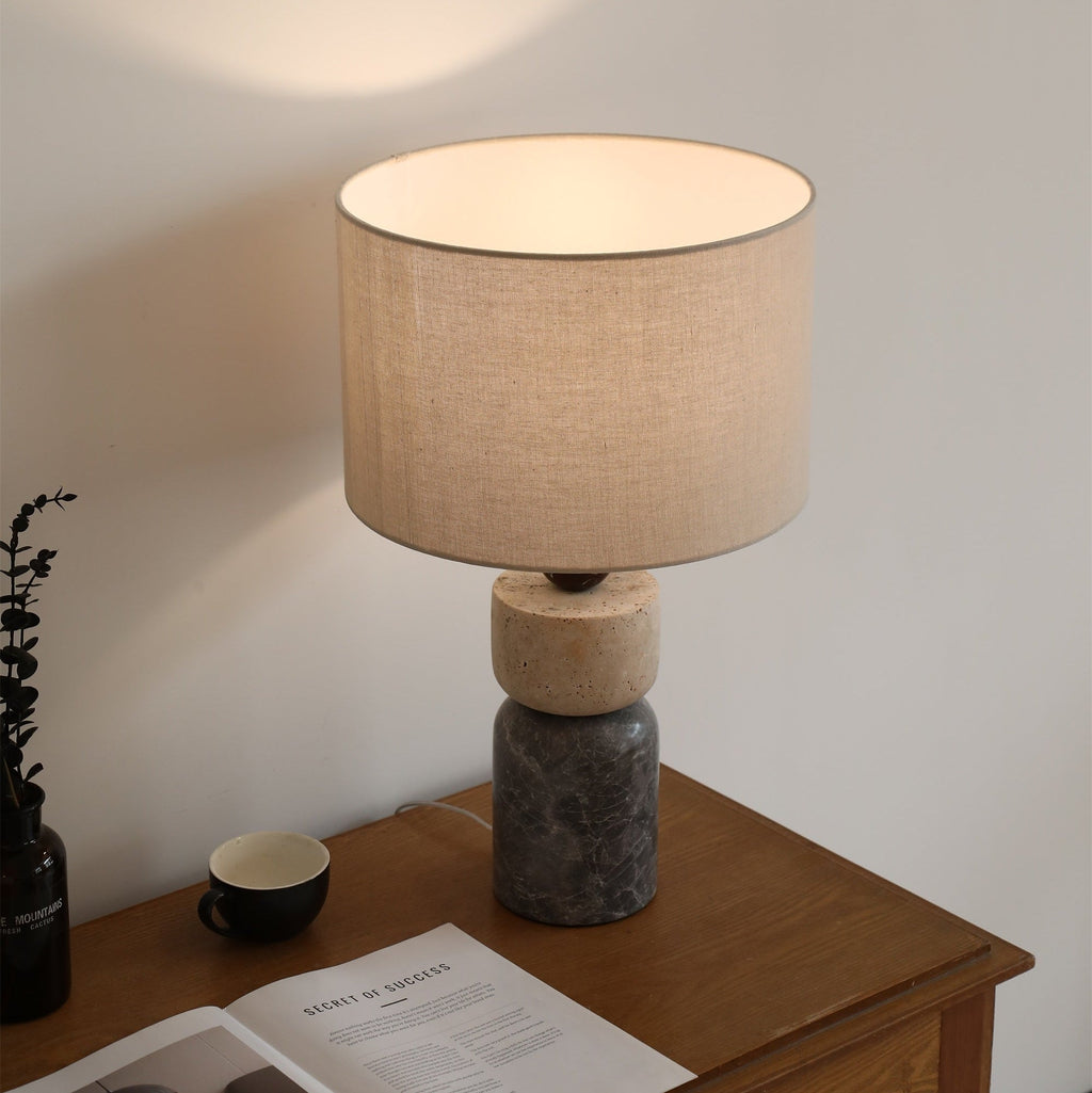 Grey Large Table Lamp — Table Lamp | Maison Monashee — view 7