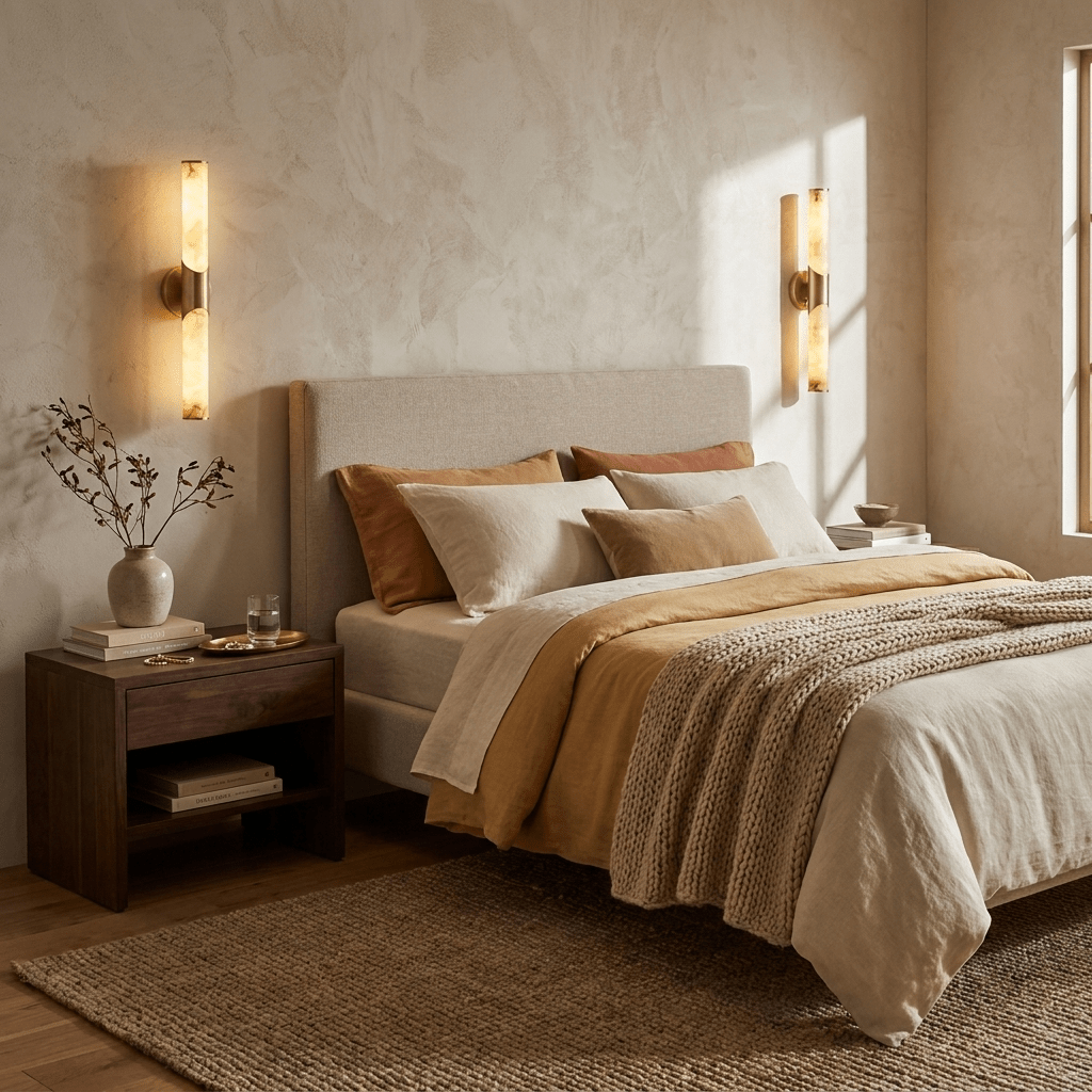 White Bathroom Sconce — Wall Sconce | Maison Monashee — view 7