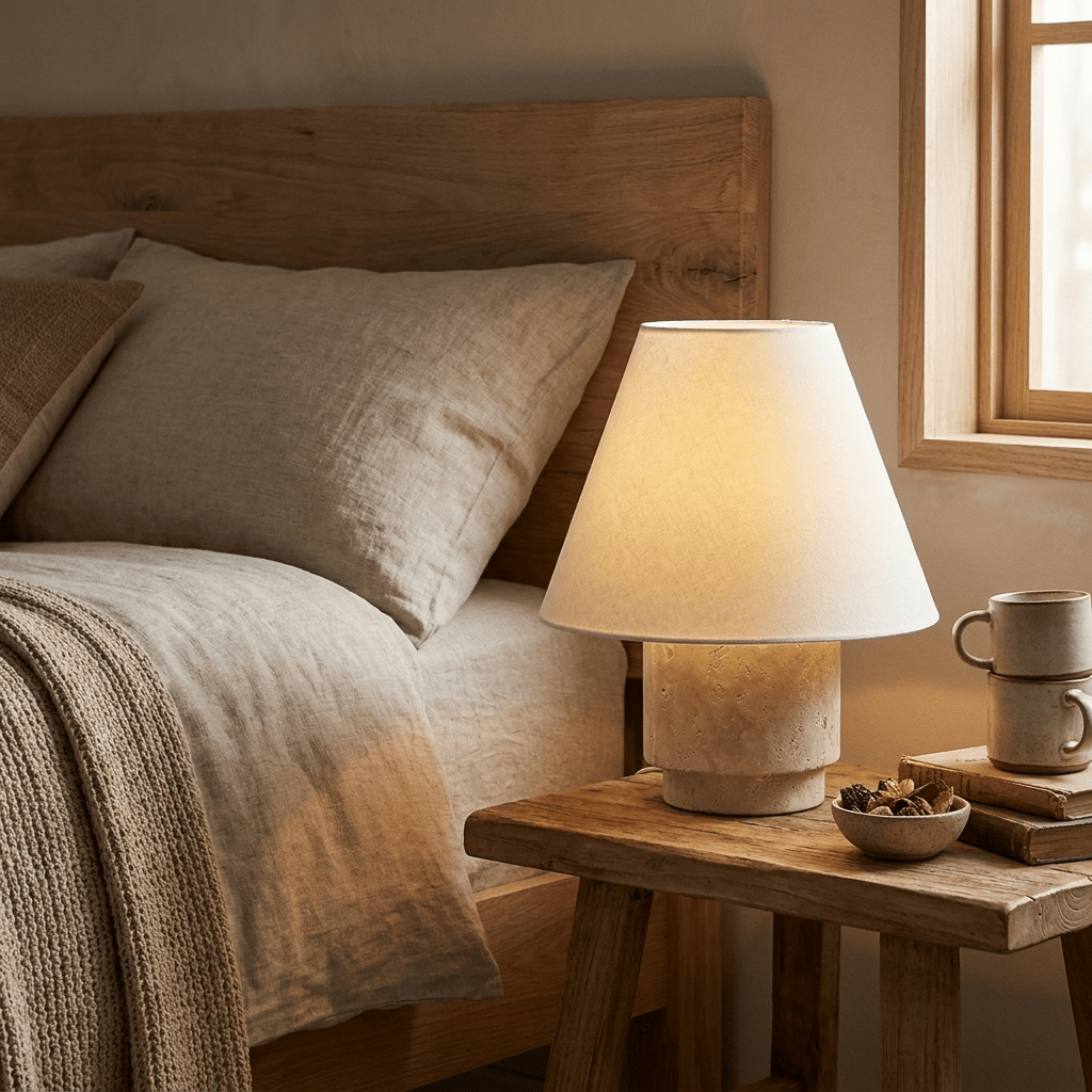 Nightstand Table Lamp — Table Lamp | Maison Monashee — view 2