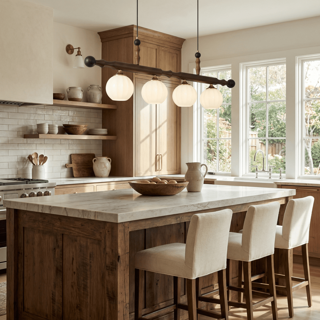 Linear Globe Pendant Light — Pendant Light | Maison Monashee — view 6