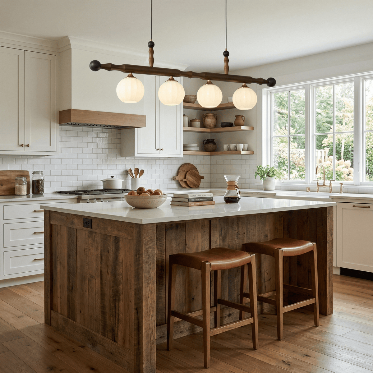 Linear Globe Pendant Light — Pendant Light | Maison Monashee — view 4
