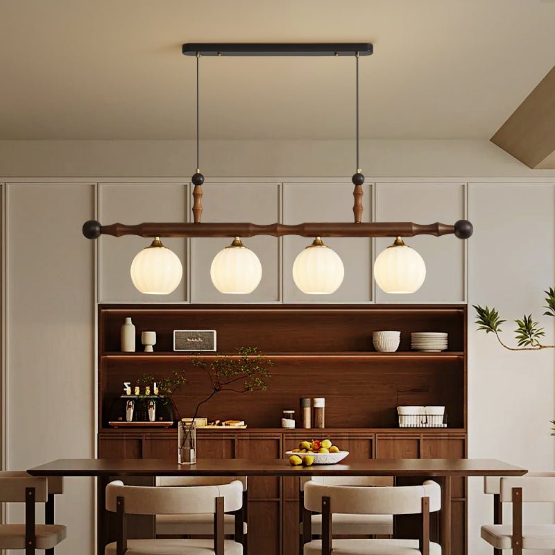 Linear Globe Pendant Light — Pendant Light | Maison Monashee — view 7
