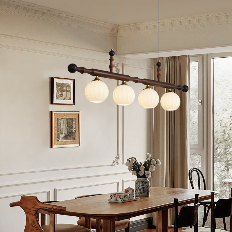 Linear Globe Pendant Light — Pendant Light | Maison Monashee — view 8