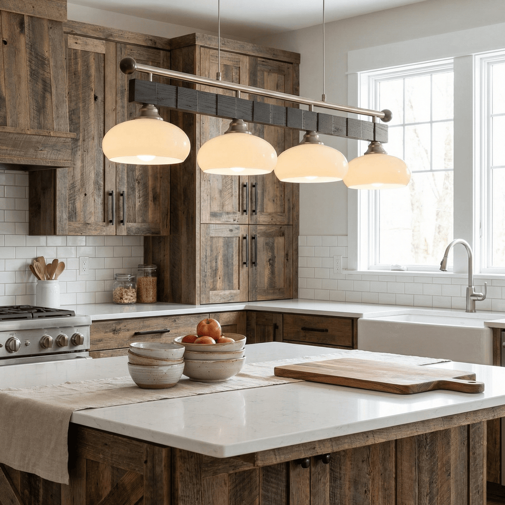 Linear Kitchen Island Light — Pendant Light | Maison Monashee — view 5