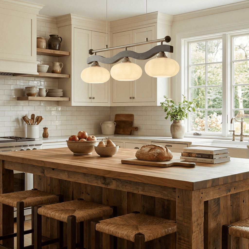Linear Kitchen Island Light — Pendant Light | Maison Monashee — view 4