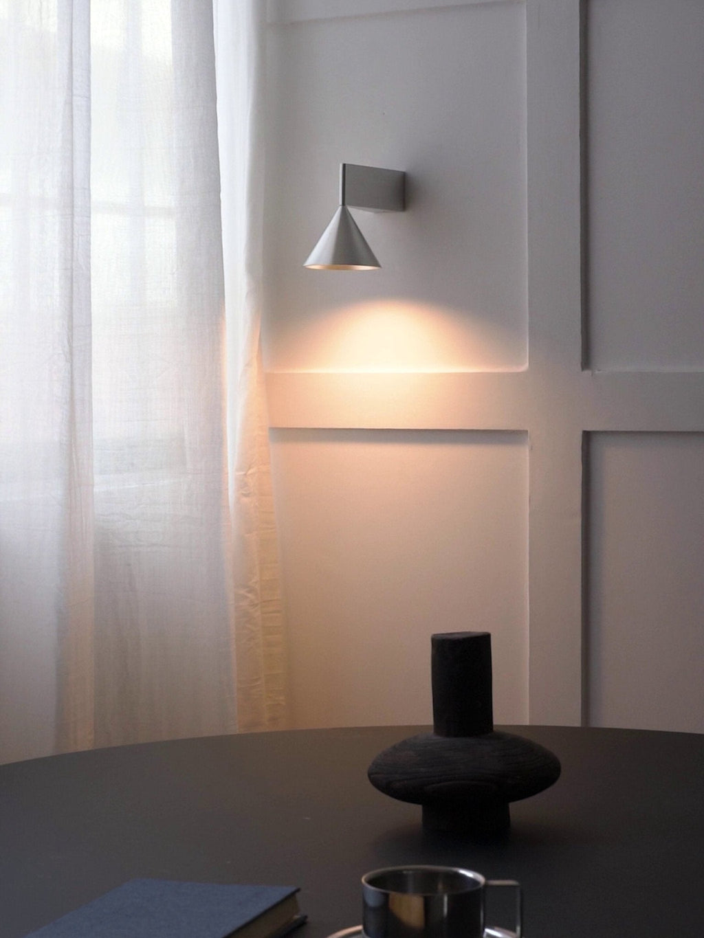 Black Cone Wall Sconce — Wall Sconce | Maison Monashee — view 7