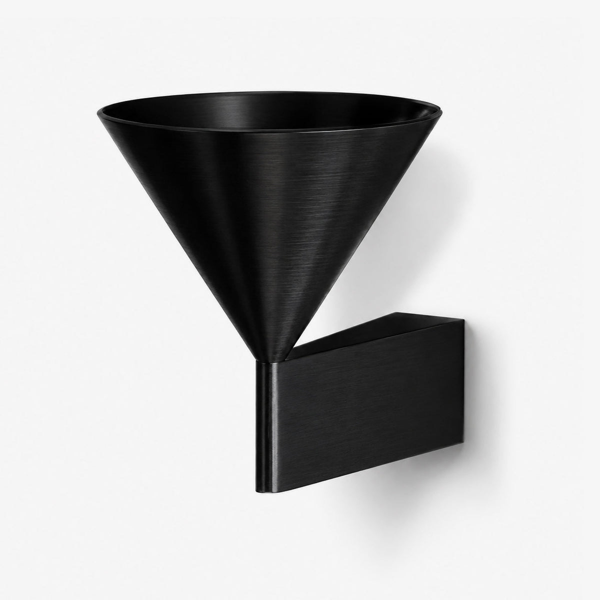 Black Cone Wall Sconce — Wall Sconce | Maison Monashee — view 4