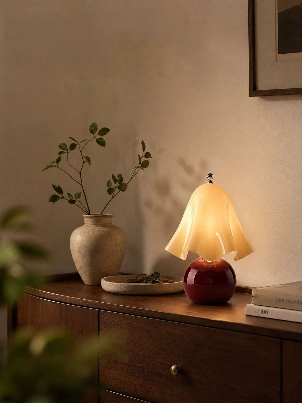 Small Glass Table Lamp — Table Lamp | Maison Monashee — view 3
