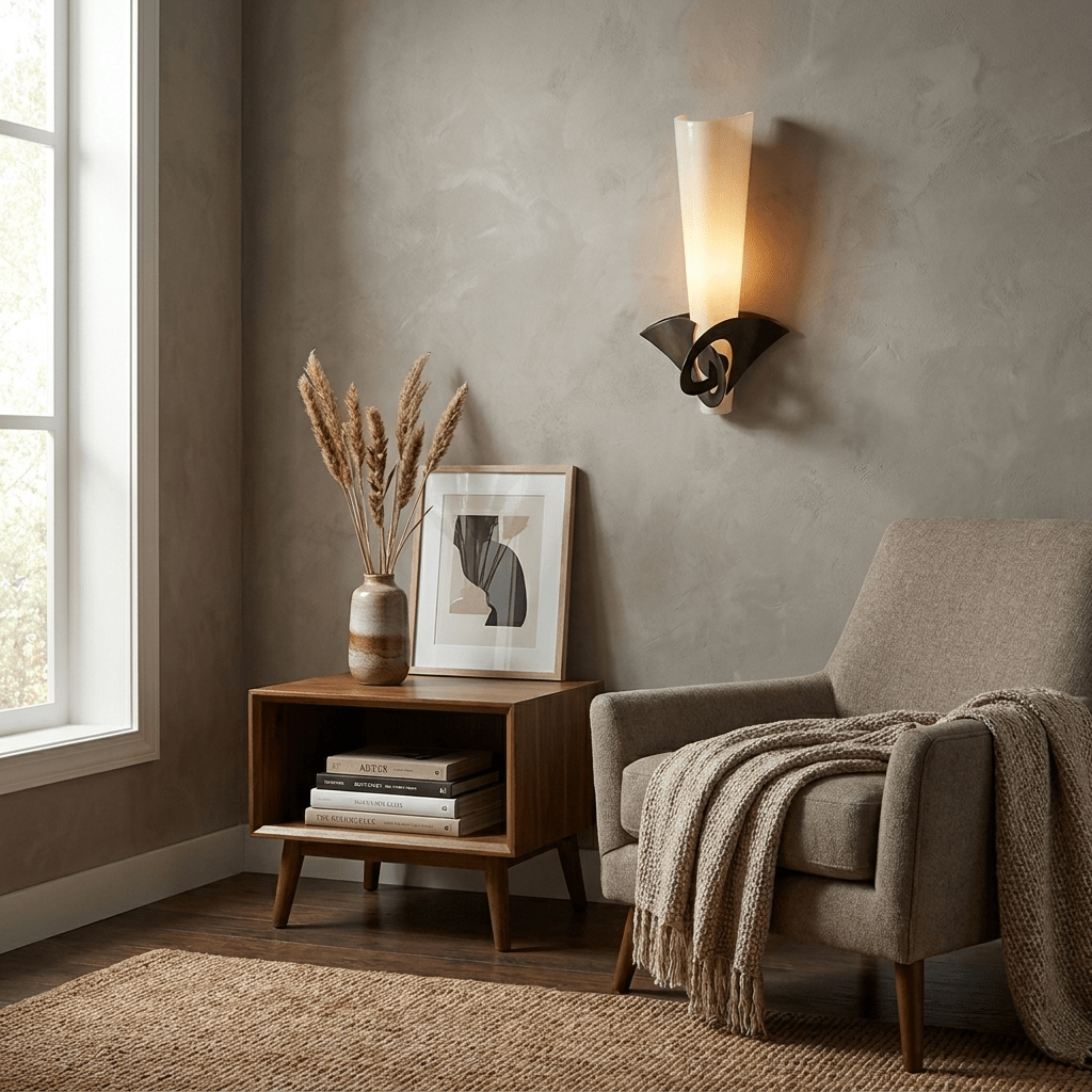 Blown Glass Sconce — Wall Sconce | Maison Monashee — view 4